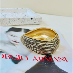 Pulseira Bracelete Grosso Grife Luxo