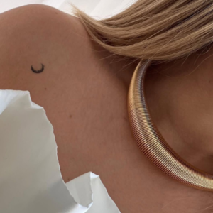 Colar Aro Grosso Dourado