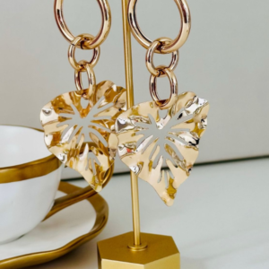 Brinco Feminino Pendulo Coração