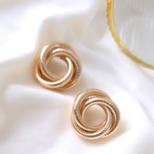 Brinco Rosca Trançada