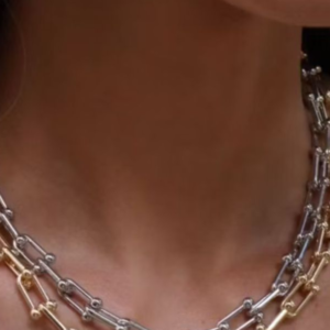 Colar Elo Tiffany Inspiração Tendência