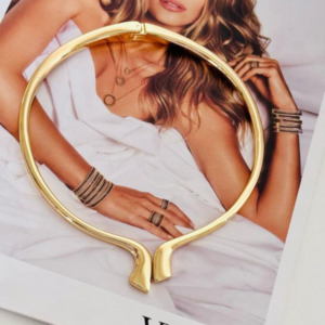 Pulseira Bracelete Fino Dourado Minimalista