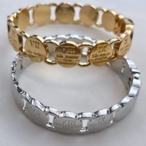 Bracelete Religioso Banhado