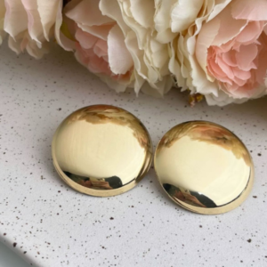 Brinco Elegante Disco Liso