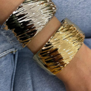 Bracelete Pulseira Feminina Estilo Frisado