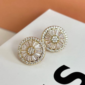 Brinco Disco de Zircônia