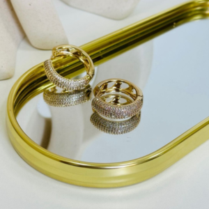 Brinco Argolinha de Zircônia