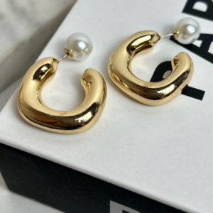 Brinco Argola Bold com Tarraxa Bola