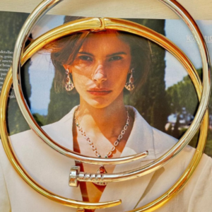 Bracelete Ajustável Moda Prego