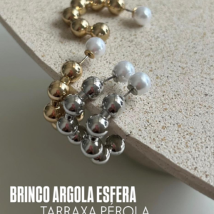 Brinco Feminino Moderno Elegante