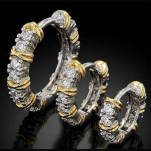 Trio de Brincos Argola P M G Kit 3 Pares Clássico Feminino Prata Versátil Elegante